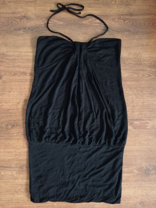 Sukienka mini wiązana na szyi XS/S 34/36