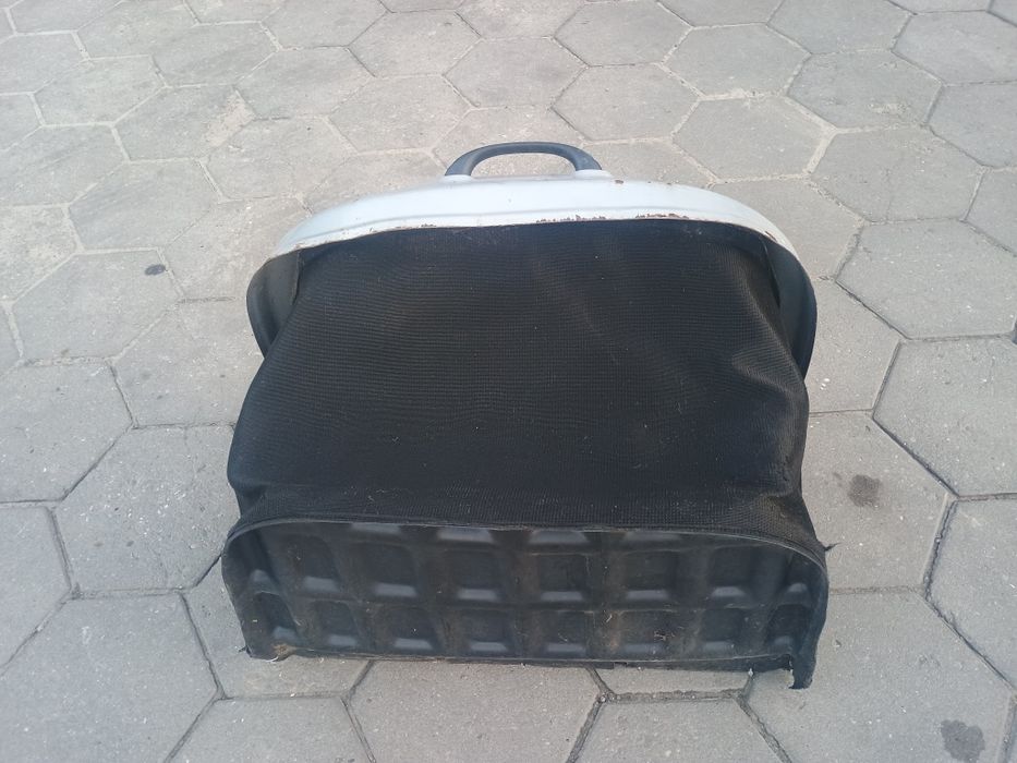 Kosiarka traktorek kosz mtd gutbrod yard man cub cadet white silver