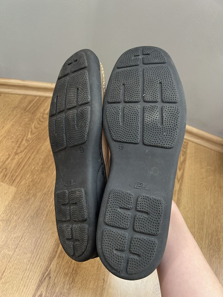 Buty półbuty skórzane mokasyny