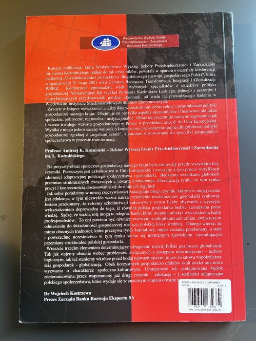 Rozwój polskiej gospodarki... Grzegorz Kołodko
