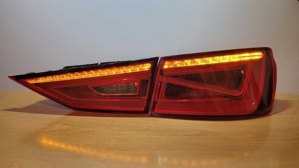 Przeróbka lamp konwersja świateł tył Audi A3,Q3, Q5 z USA na EU