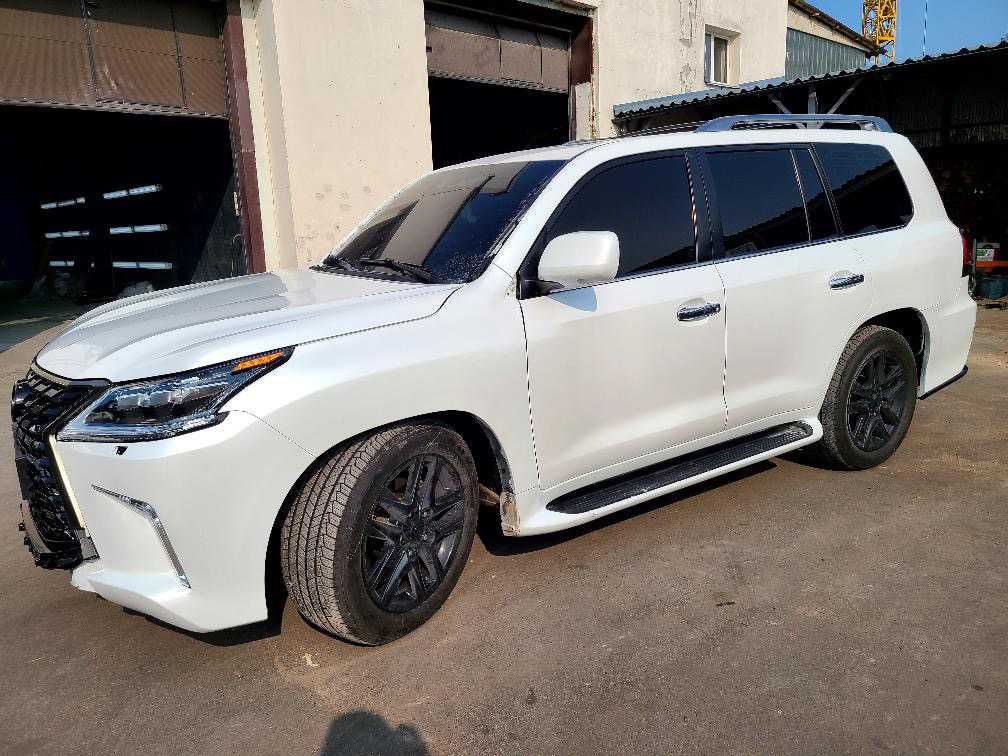 обвес Lexus LX570 2008-2015 лексус лх бампер капот крыло фары фонари