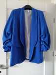 Marynarka damska niebieska chabrowa L xl xxl oversize uni