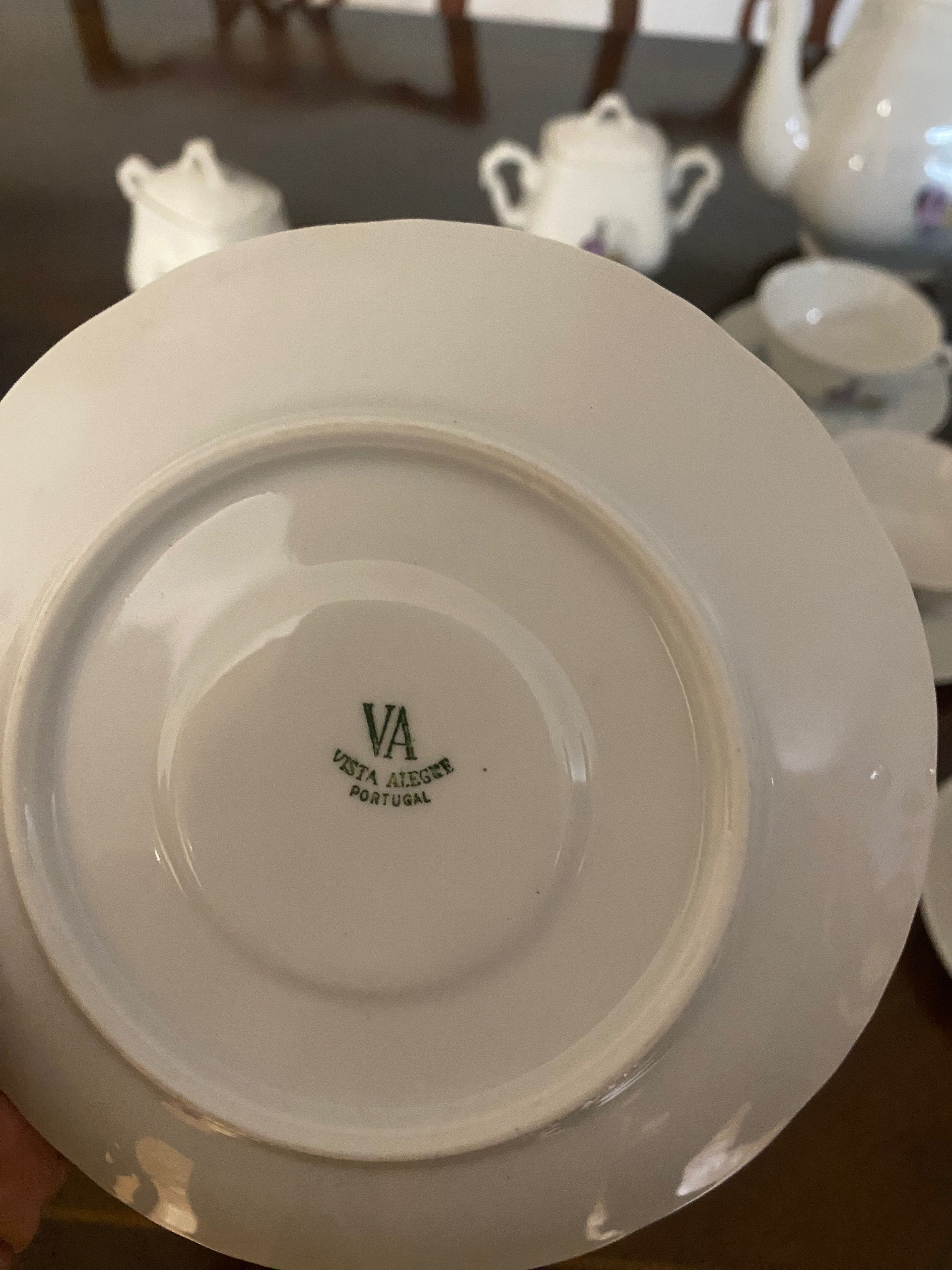 Serviço de chá e café vista Alegre