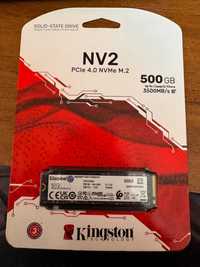 SSD диск Kingston NV2 500GB M.2 2280 NVMe PCIe 4.0 x4 (SNV2S/500G)