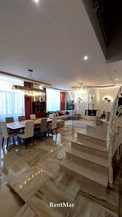 0% комиссии VIP 2х уровневый пентхаус Французский б-р Королевские сады