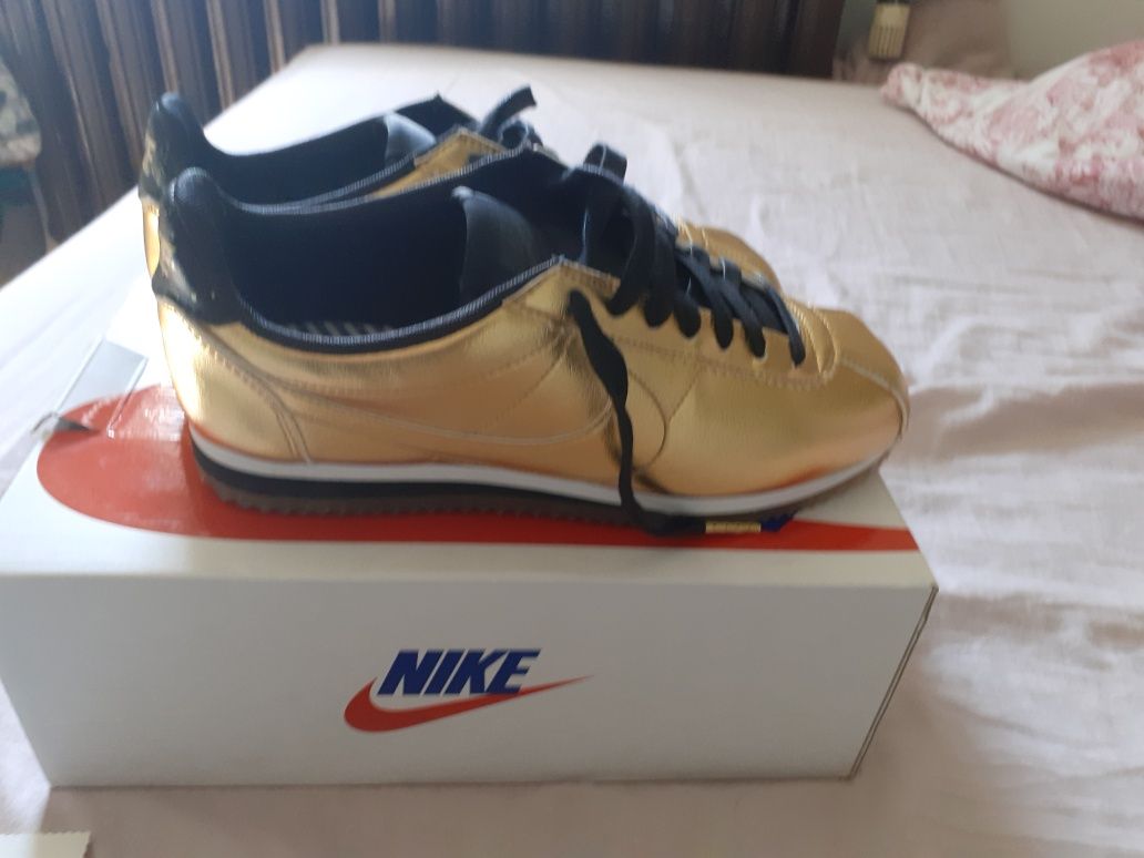 Nowe buty Nike cortez Gold edycja limited