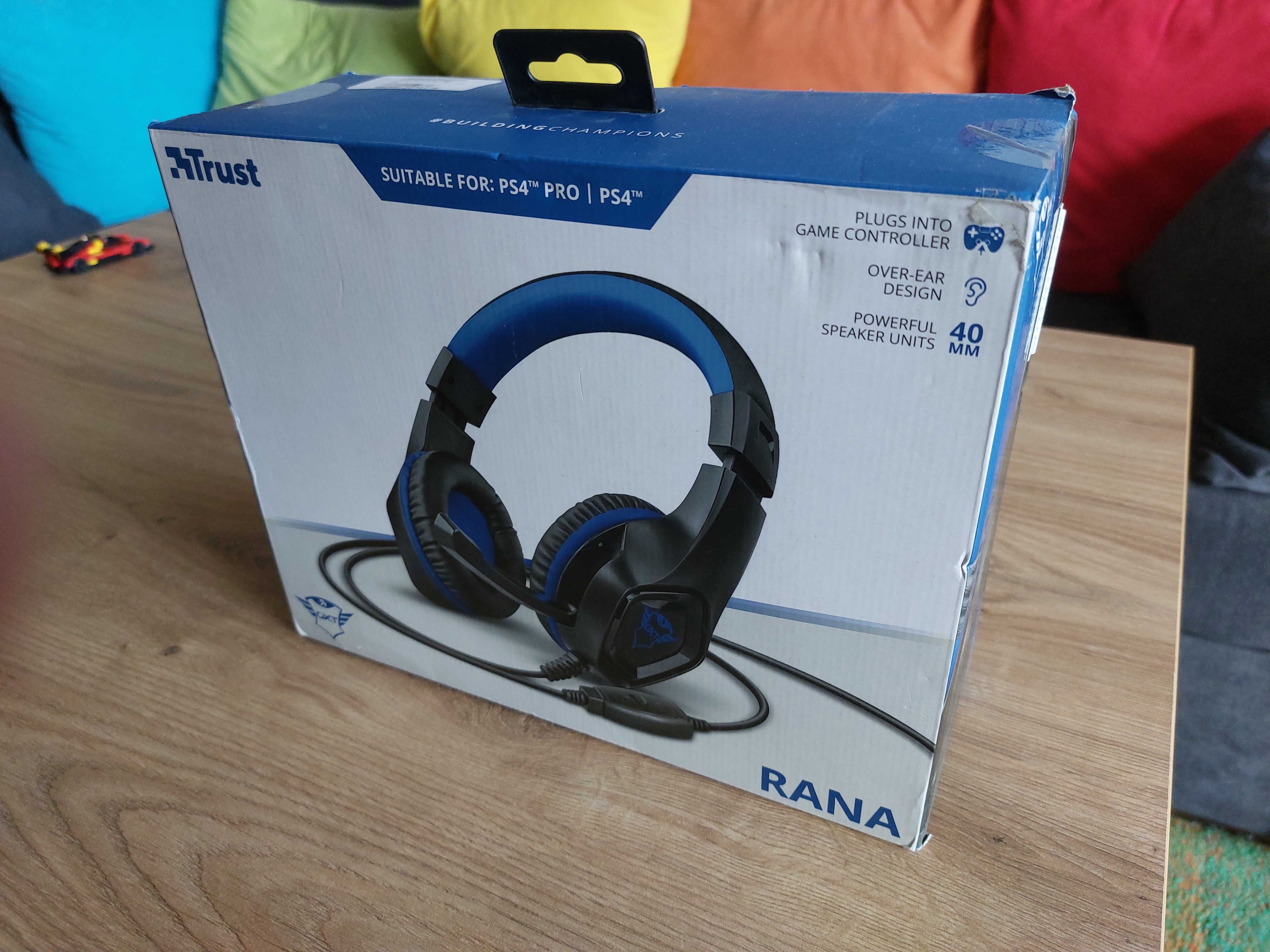 Słuchawki z mikrofonem Trust GXT404B Rana