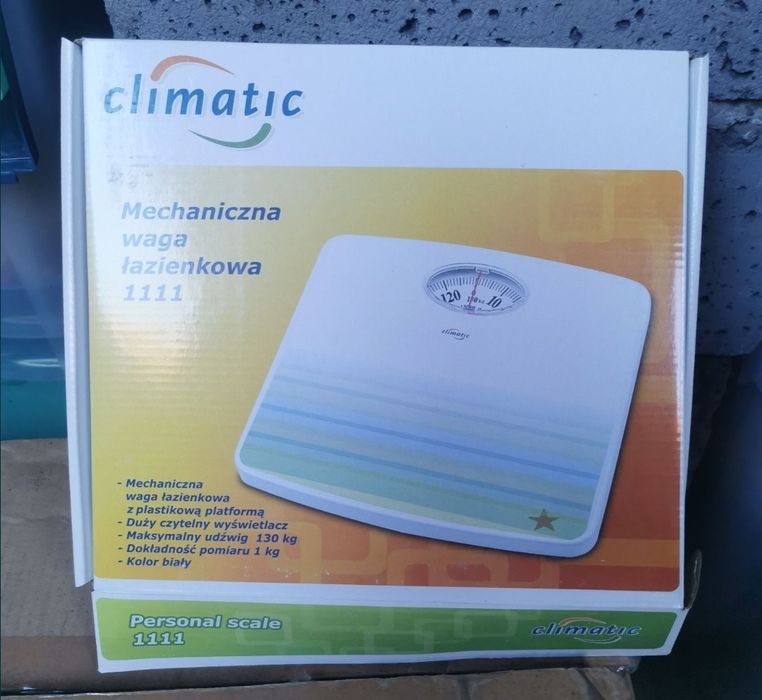 Waga łazienkowa climatic 1111 nowa.