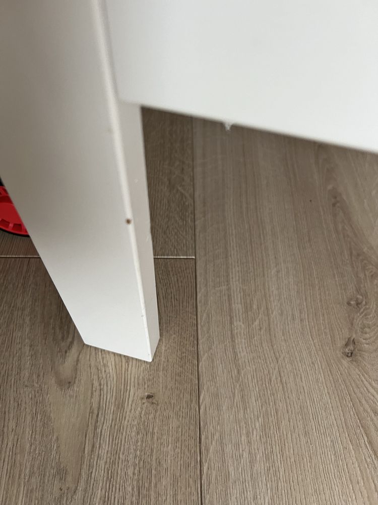 IKEA KRITTER Rama łóżka z dnem z listew, biały, 70x160 cm