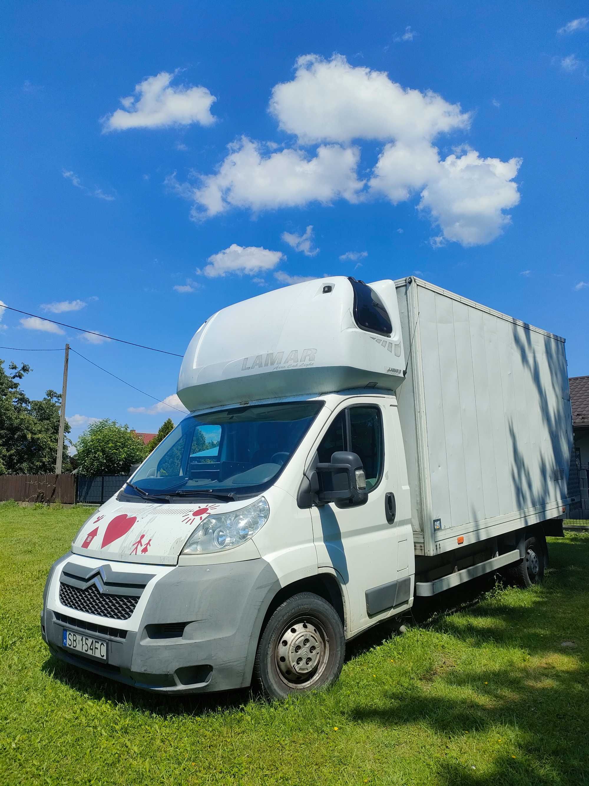 Citroën JUMPER Kontener 2.2 Diesel 120KM 2009 sprawny z kurnikiem