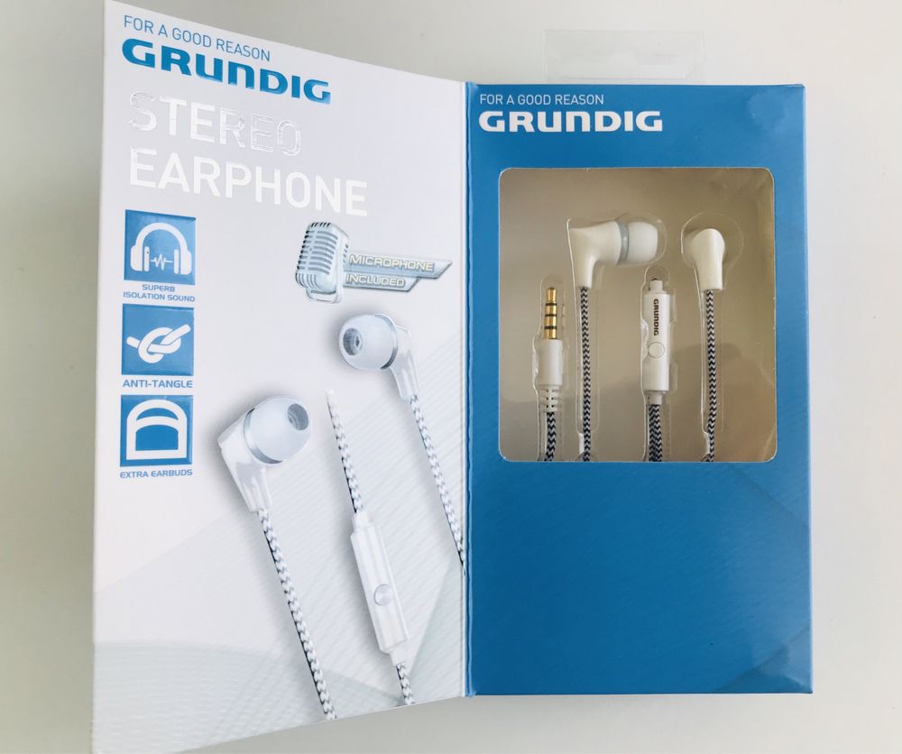 Nowe Sluchawki Grundig ## Mikrofon w pudełku ##