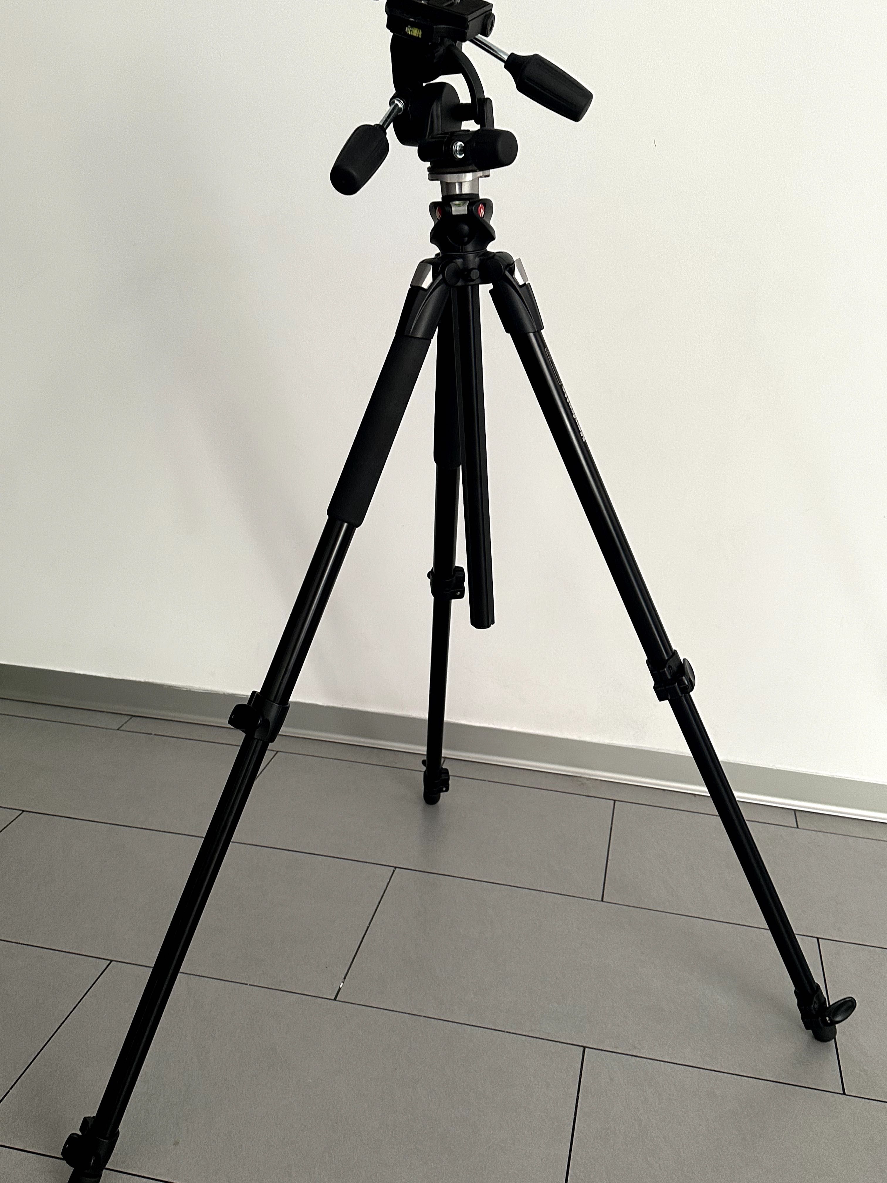 Statyw Manfrotto 055XPROB z głowicą 808RC4
