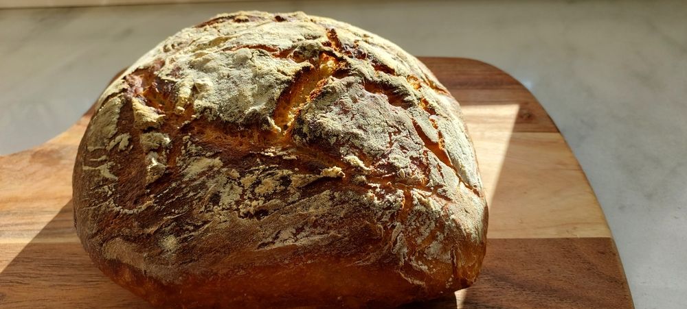 Chleb pszenno żytni na domowym żytnim zakwasie dawny smak