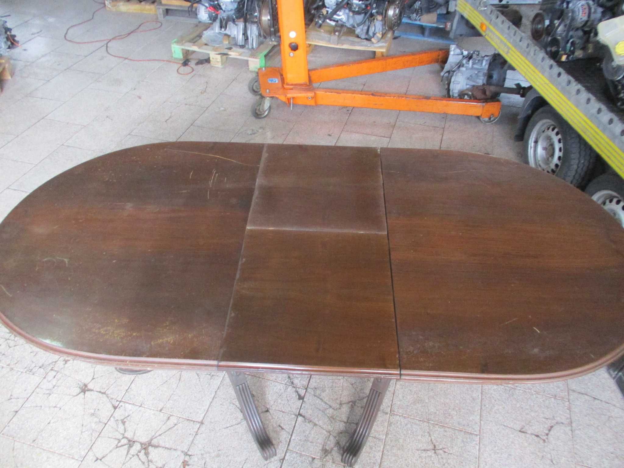 Mesa madeira extensível 103cm x 200cm