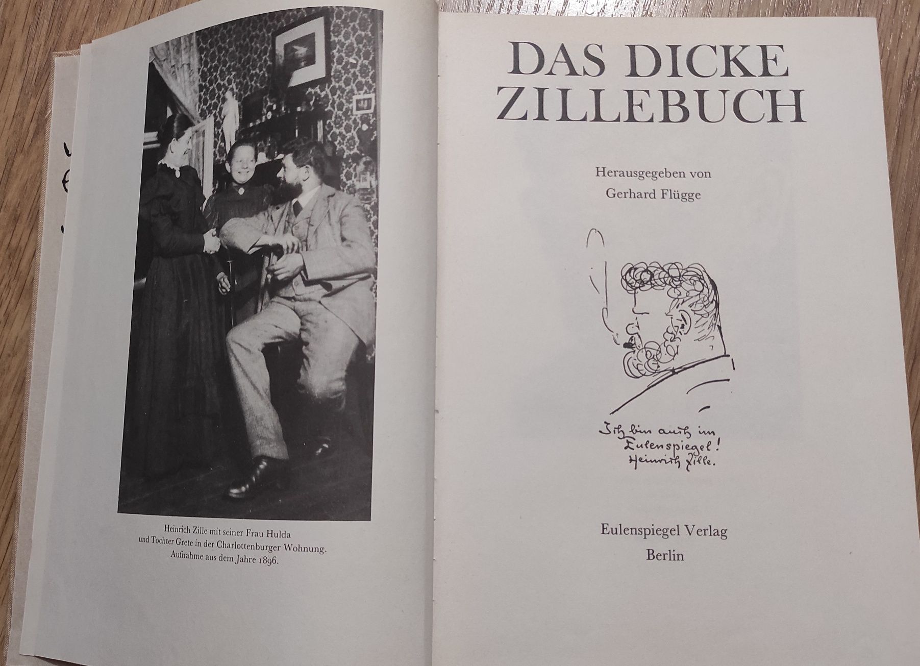 Das Dicke Zille Buch – Альбом иллюстраций Генриха Зилле
