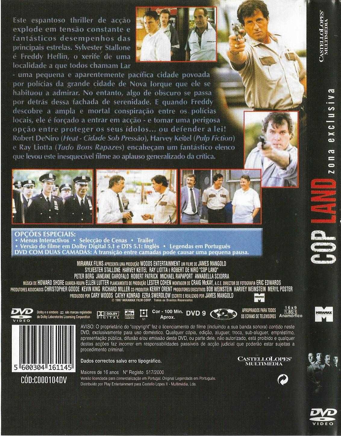 Copland - Zona Exclusiva - - - Filme - - - - DVD