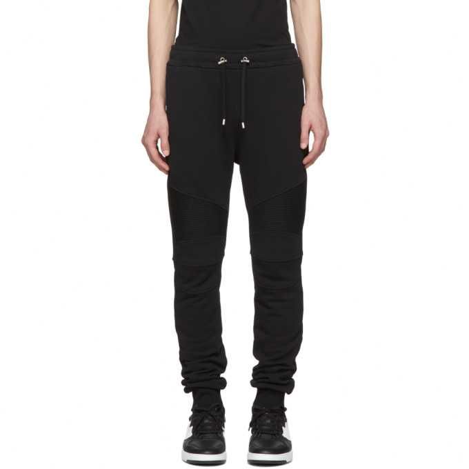 Balmain Pierre Paris Оригинал Мусжкие Свободные Штаны Джоггеры Черные
