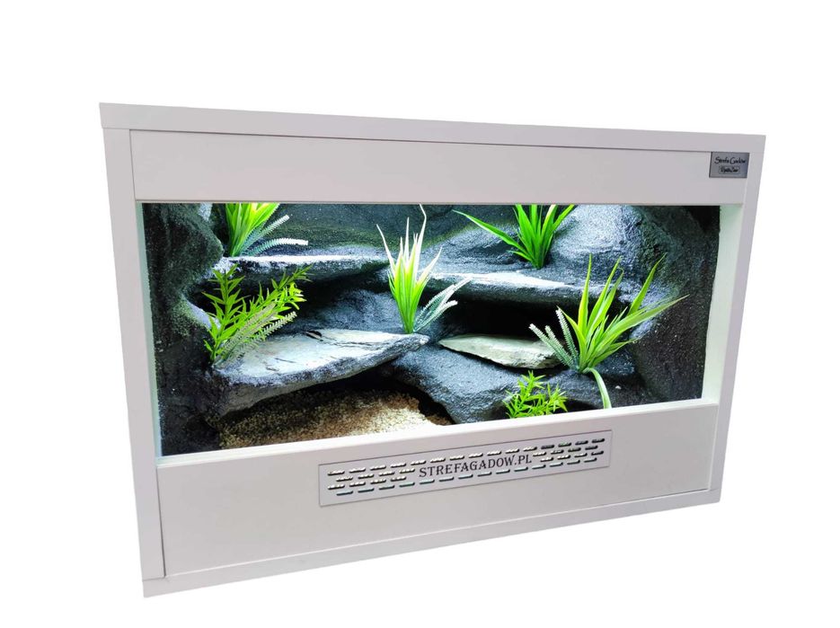 Terrarium pustynne nr687 60/40/40 dla gekona lamparciego DOSTĘPNE