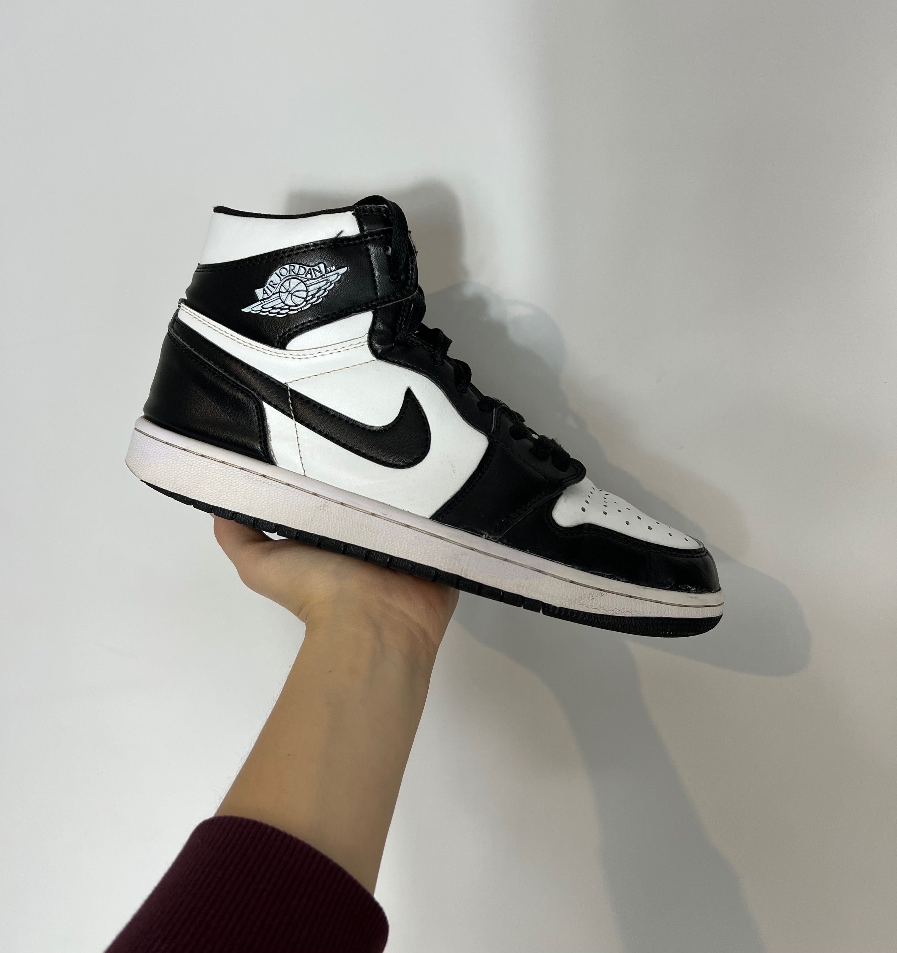 Buty Nike Air Jordan 1 white black high