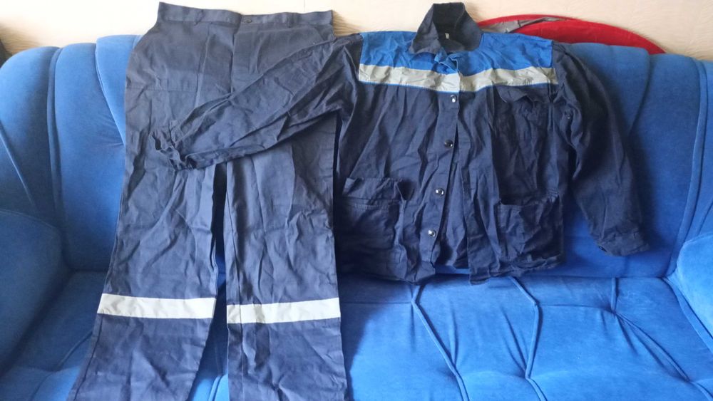 Костюм рабочий.размер 52-54.рост 188.ткань хлопок 100%.