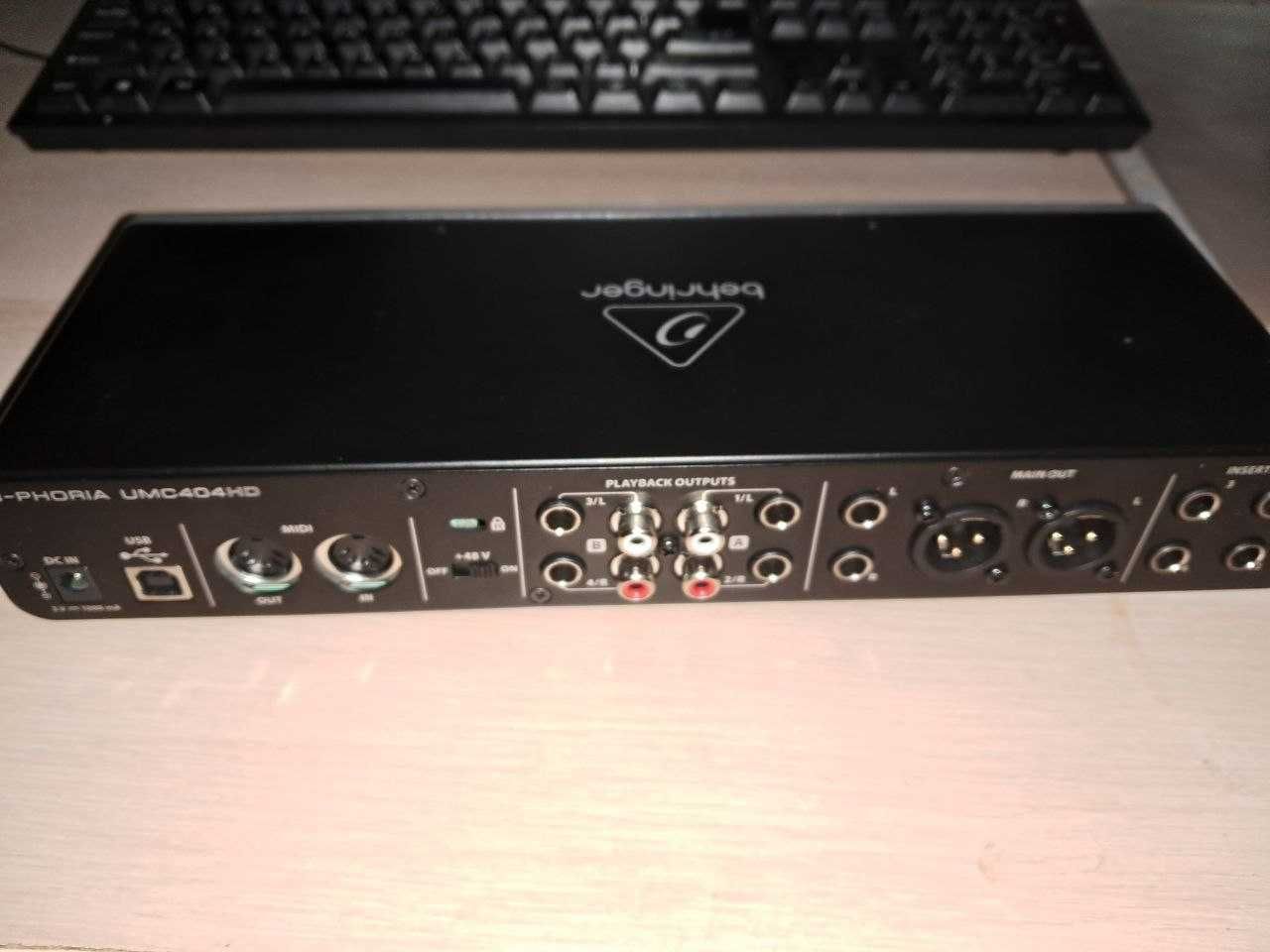 UMC404HD - Interfejs USB/MIDI 192kHz