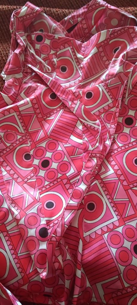 Vestido com alsas s-m