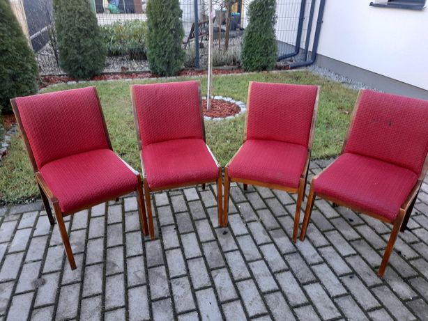 Krzesła fotele PRL