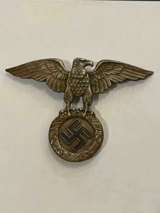 Plakieta z blachy- gapa niemiecka, godło III Rzeszy