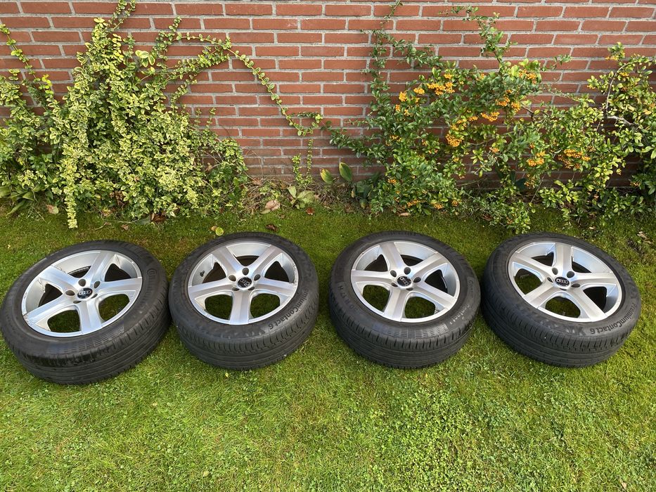 Felgi 5x112 VW Audi z oponami 225/50/17