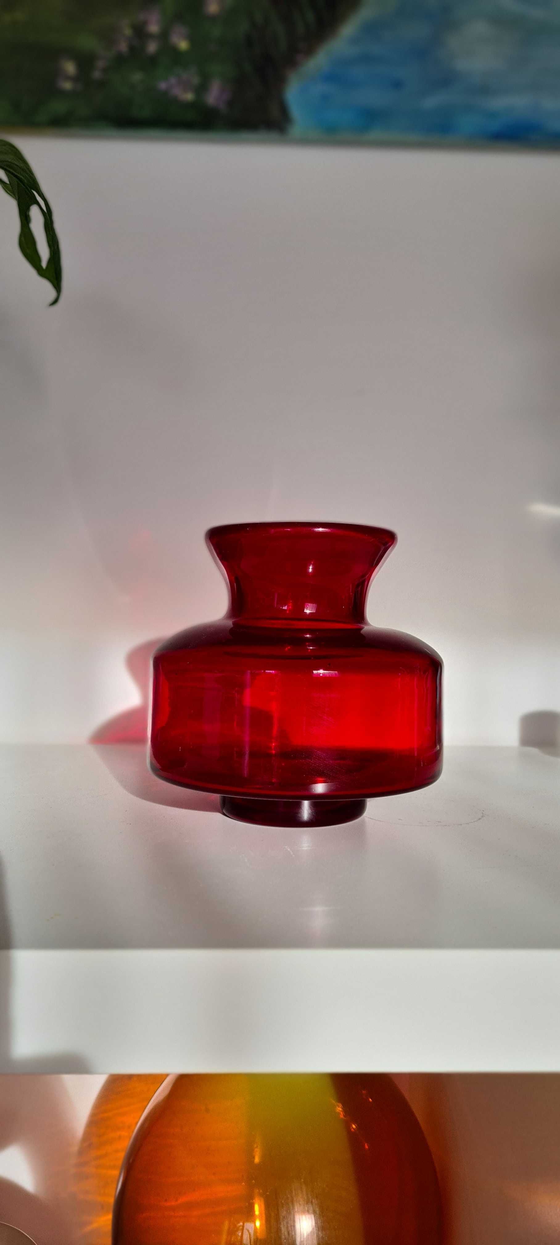 Horbowy Cynthia Cyntia wazon szkło kolorowe