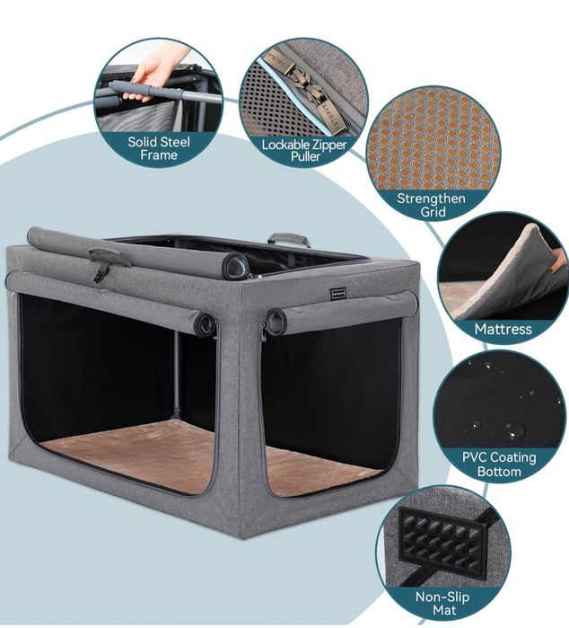 Petsfit Transporter dla dużych psów z pogrubioną matą