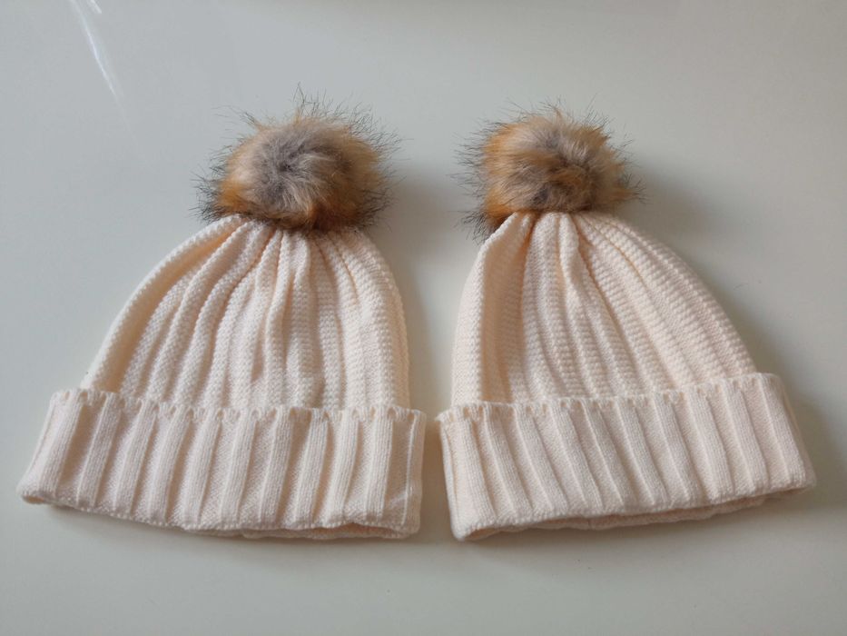 2 x Allacc ciepła czapka młodzieżowa  r. uniwer