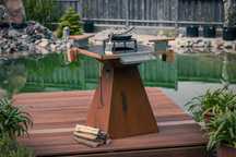 Palenisko ogrodowe | stal kortenowska | CORTEN