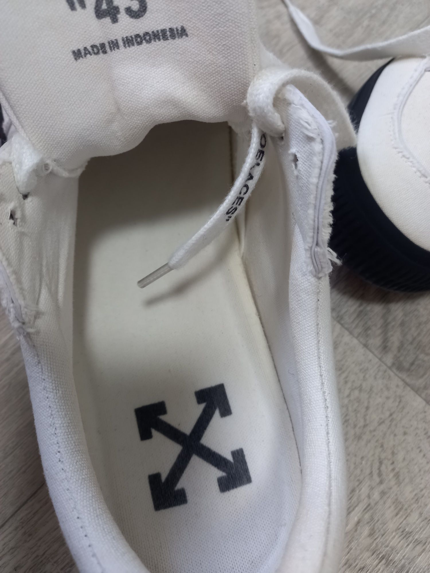 Кеды мужские Off-white 43р бу