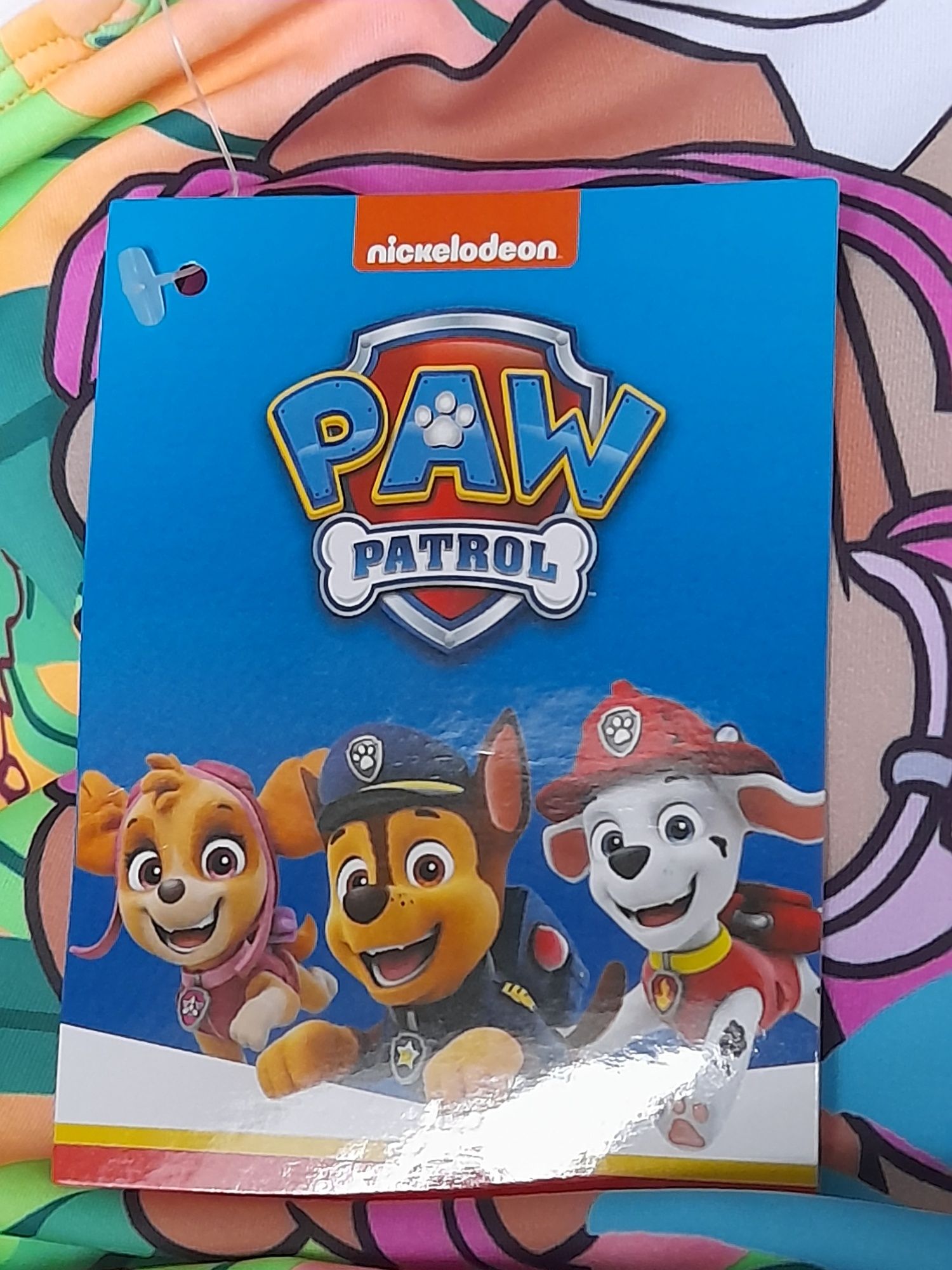 Strój kąpielowy,nowy z metką,licencja PAW PATROL,rozmiar 92