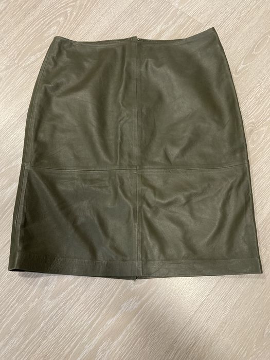 Юбка кожаная карандаш