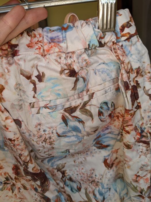 Квіткові штани zara