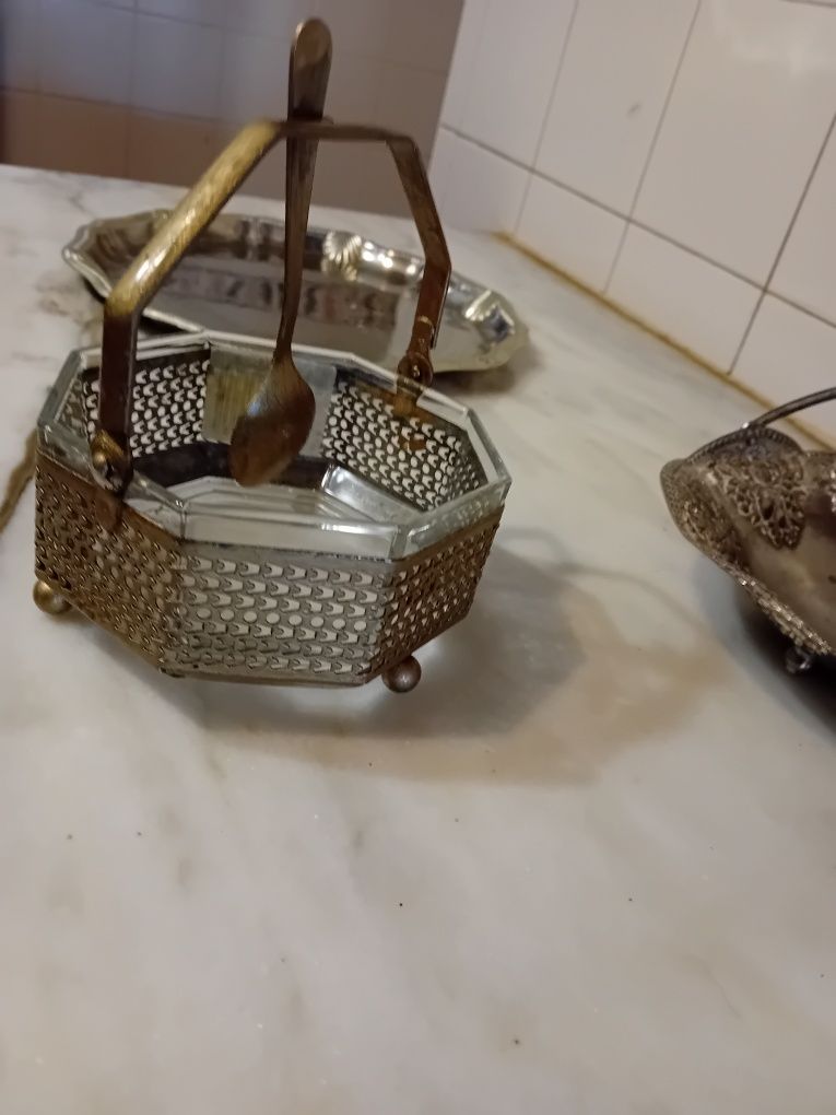 Conjunto de 4 Peças Antigas