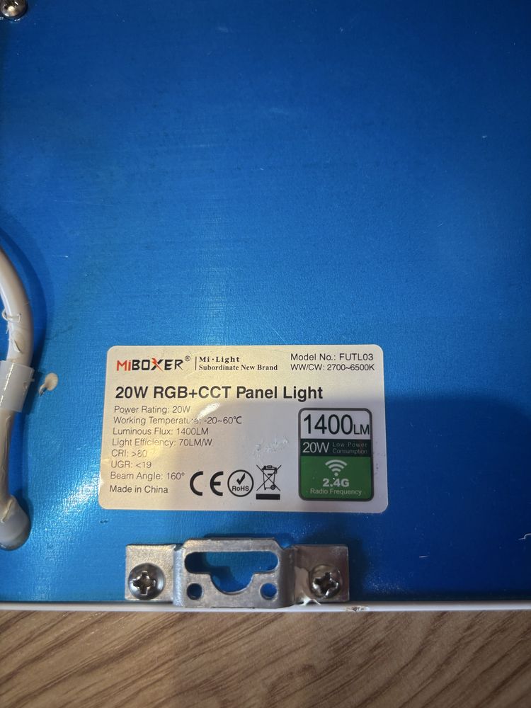 Nowa miboxer Panel Smart WiFi Led 30x30 20W RGB+CCT