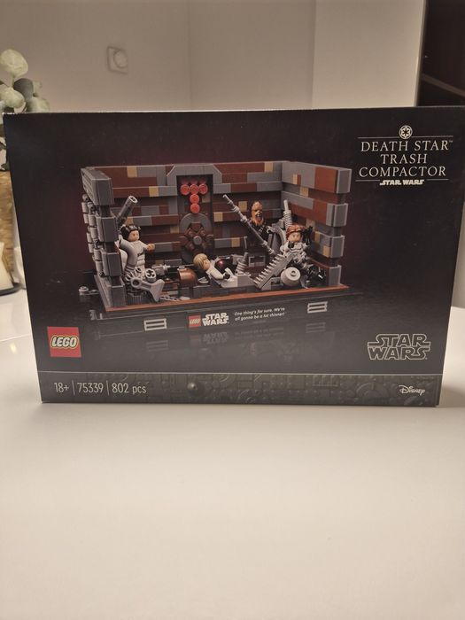 LEGO Star Wars 75339 Diorama: Zgniatarka odpadów na Gwieździe Śmierci