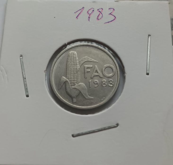 Moeda 2,5 escudos comemorativa FAO