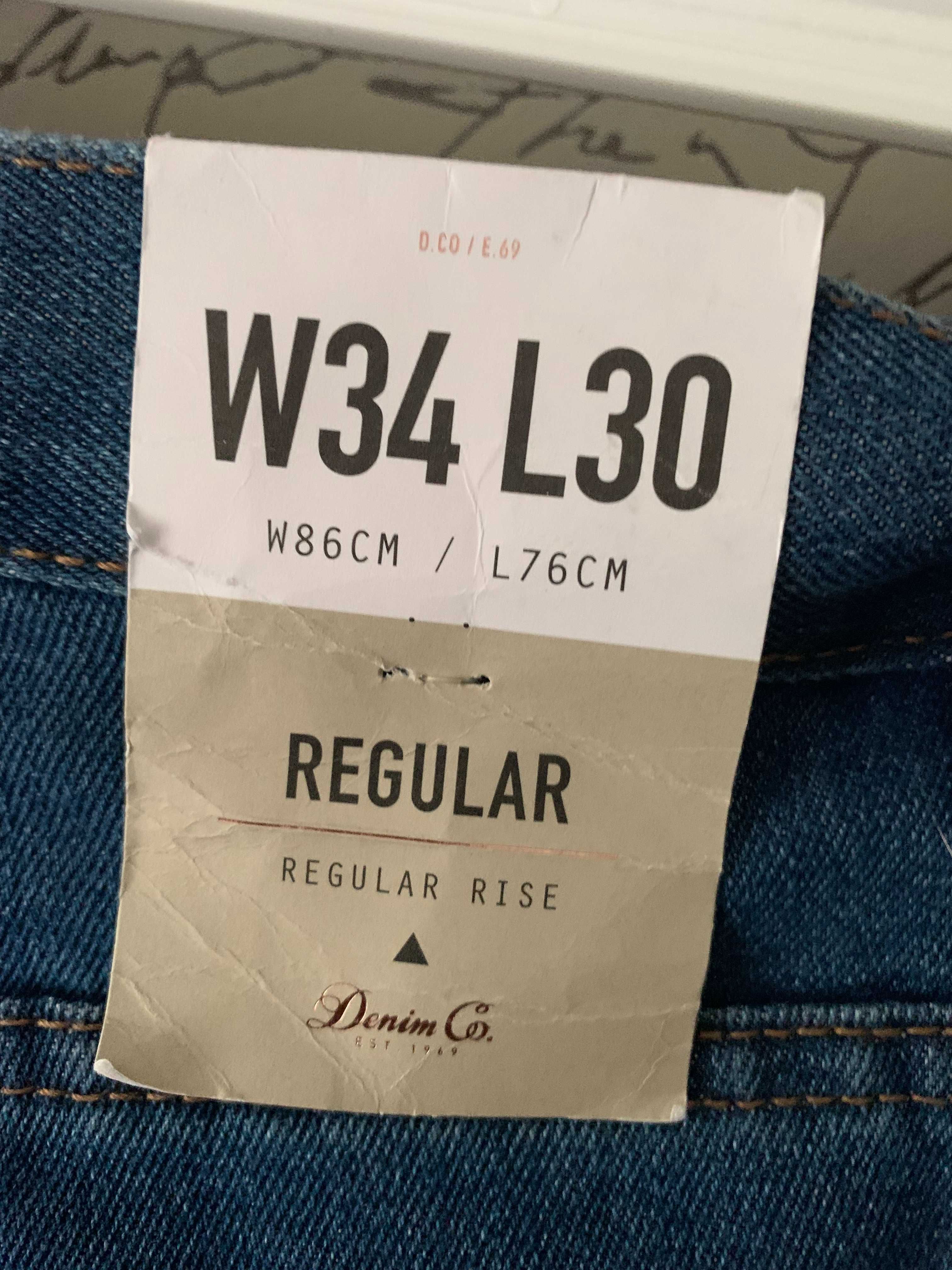 Primark super nowe spodnie jeansowe 34/30
