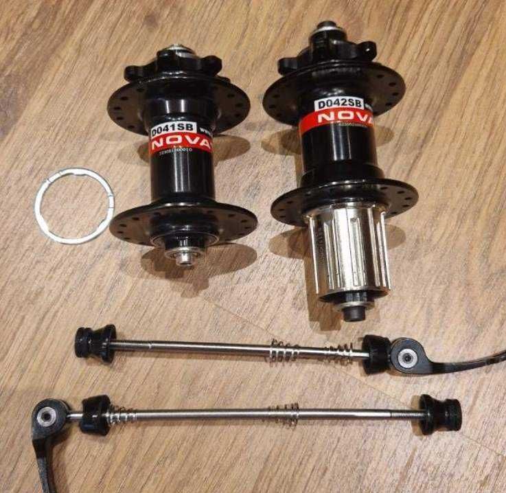 Втулки Novatec D041SB D042SB Disc (передняя с задняя на промах) 32 отв