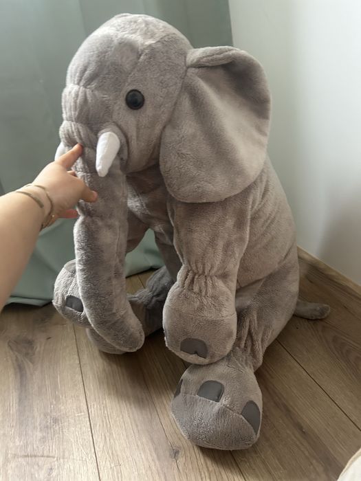Wielki slon maskotka jak nowa