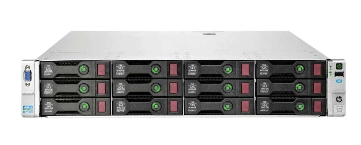 Servidor HP DL380pG8 2xIntelXeon E5-2640 2.50GHz (12C/24T) 64GB RAM