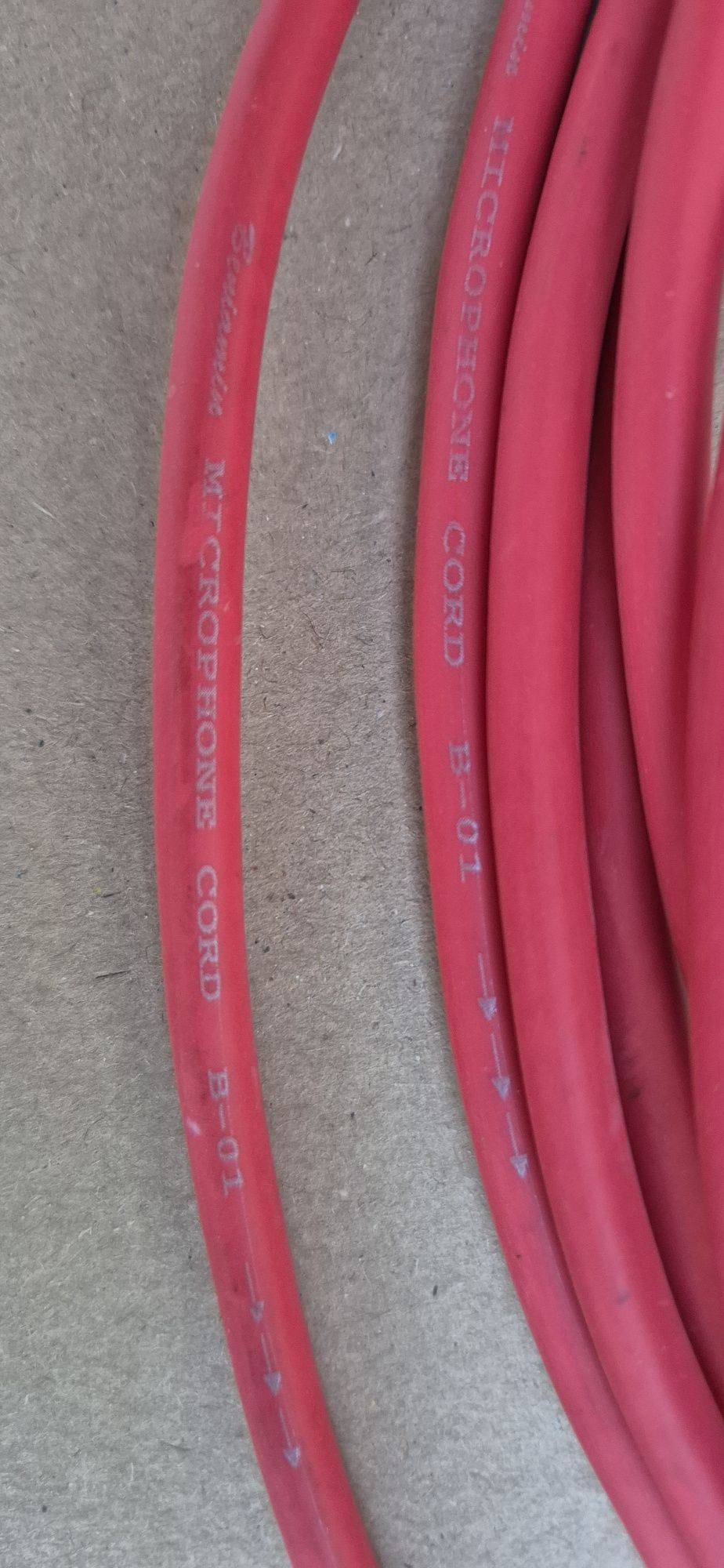 Kabel mikrofonowy Benjamin B-01 jack 6.3 mm – 5,5 m