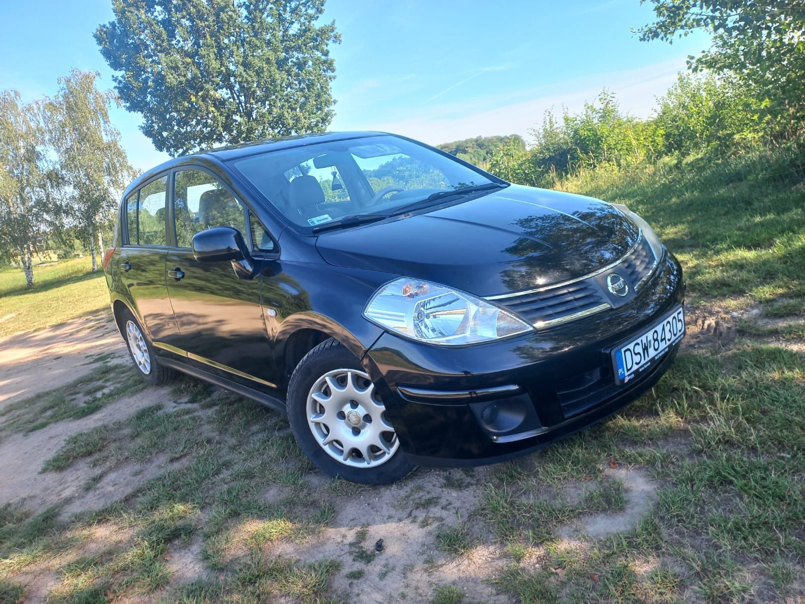 Nissan Tiida 1.6 benz+gaz 110ps klimatronik ZAMIANA NA DROŻSZY !!!