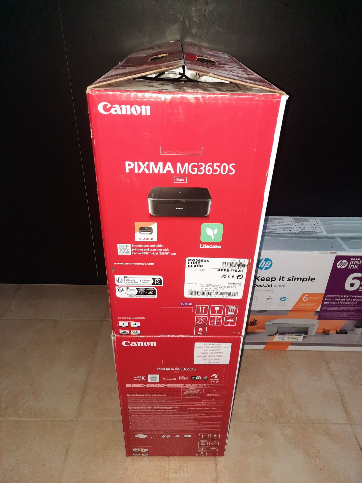 Drukarki wielofunkcyjne skaner itp.Canon z tonerami  i Hp