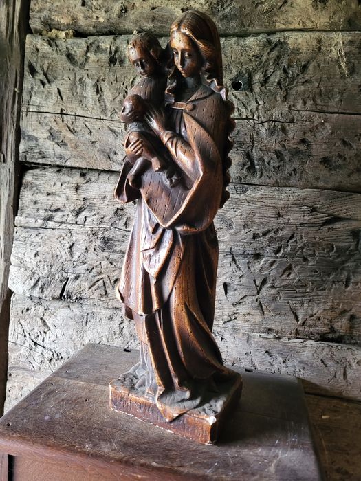 Maryja 48 cm Matka Boska z dzieciątkiem Jezus